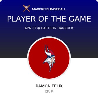 #2 Damon Felix Player of the Game badge