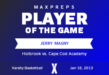 #25 Jerry  Magny Player of the Game badge