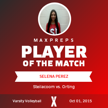 #12 Selena Perez Player of the Game badge
