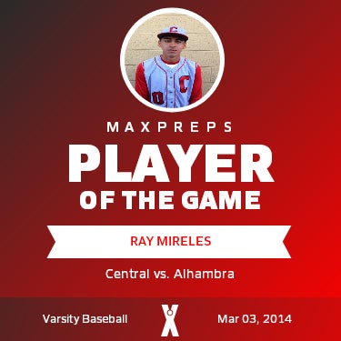 #10 Ray Mireles Player of the Game badge