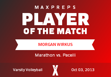 #2 Morgan Wirkus Player of the Game badge