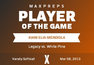 #11 Kiani Elia-mendiola Player of the Game badge