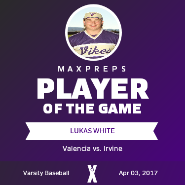 #5 Lukas White Player of the Game badge