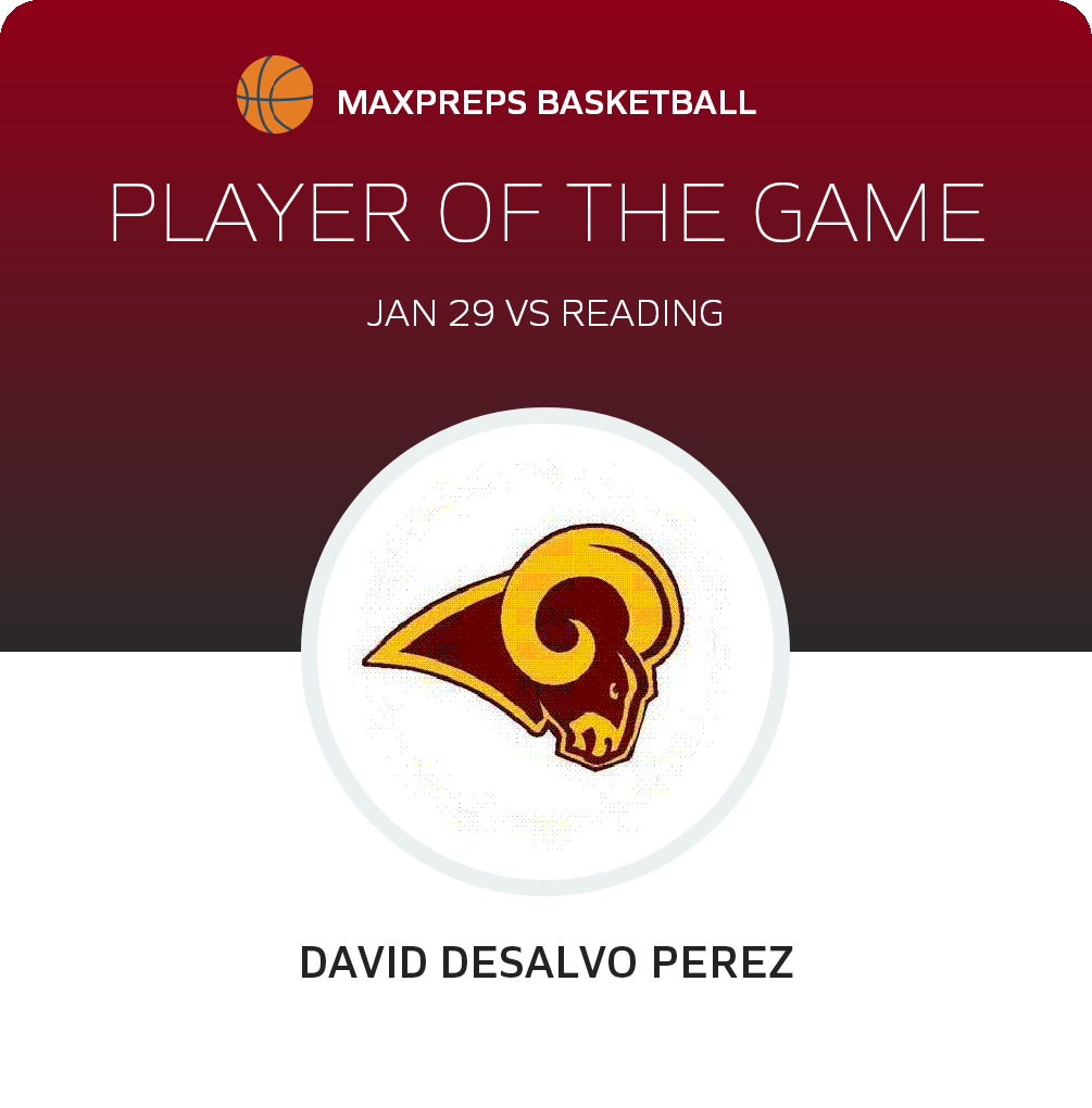 #23 David Desalvo perez Player of the Game badge