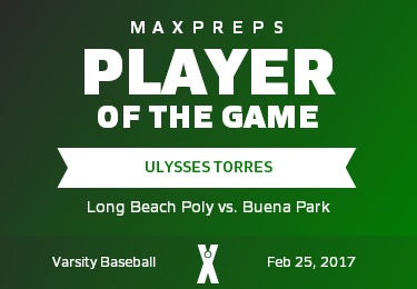 #21 Ulysses Torres Player of the Game badge
