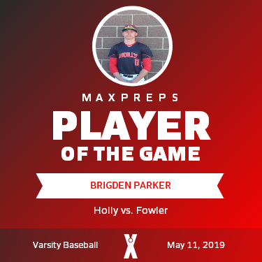 #0 Brigden Parker Player of the Game badge