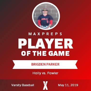 #0 Brigden Parker Player of the Game badge