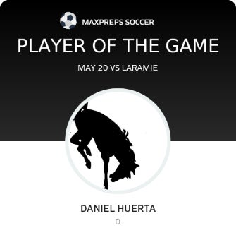 #11 Daniel Huerta Player of the Game badge