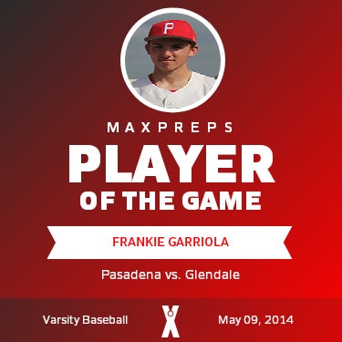 #2 Frankie Garriola Player of the Game badge