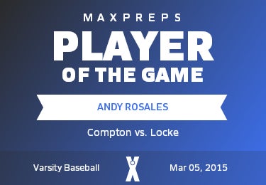 #20 Andy Rosales Player of the Game badge