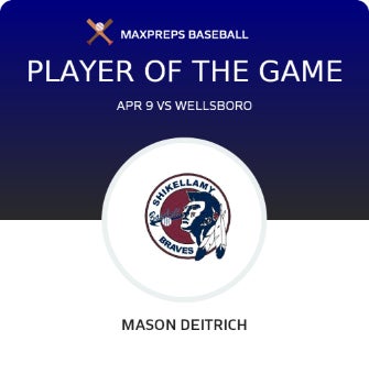 #21 Mason Deitrich Player of the Game badge