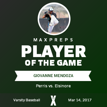 #2 Giovanne Mendoza Player of the Game badge