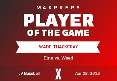 #5 Wade Thackeray Player of the Game badge