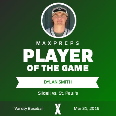 #1 Dylan Smith Player of the Game badge