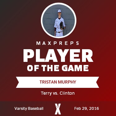 #6 Tristan Murphy Player of the Game badge