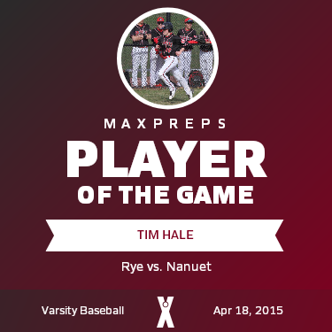 #12 Tim Hale Player of the Game badge