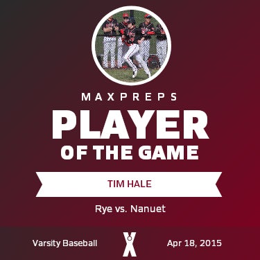#12 Tim Hale Player of the Game badge