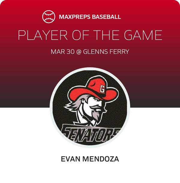#31 Evan Mendoza Player of the Game badge