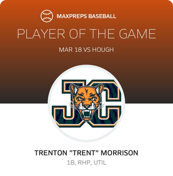 #30/11 T. Morrison Player of the Game badge