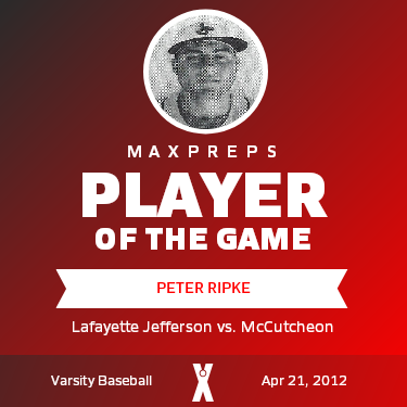 #7 Peter Ripke Player of the Game badge