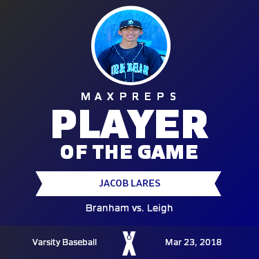 #7 Jacob Lares Player of the Game badge