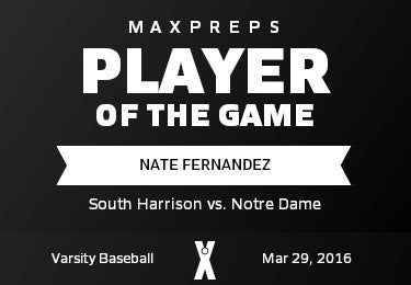 #7 Nate Fernandez Player of the Game badge