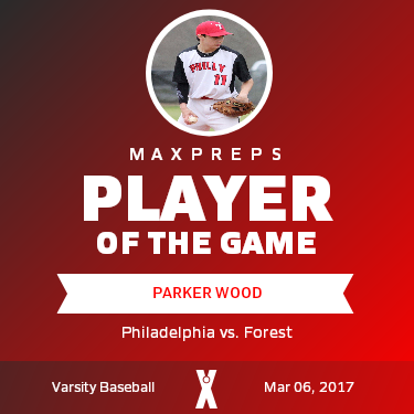 #11 Parker Wood Player of the Game badge