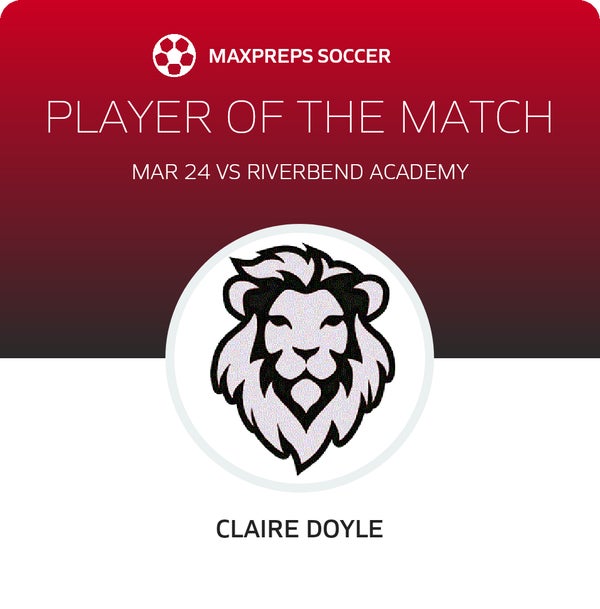 Claire Doyle Player of the Game badge