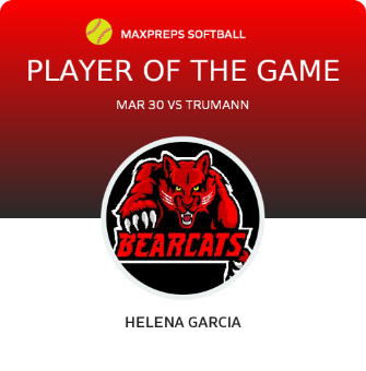 #26 Helena Garcia Player of the Game badge