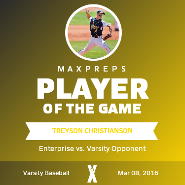 #6 T. Christianson Player of the Game badge