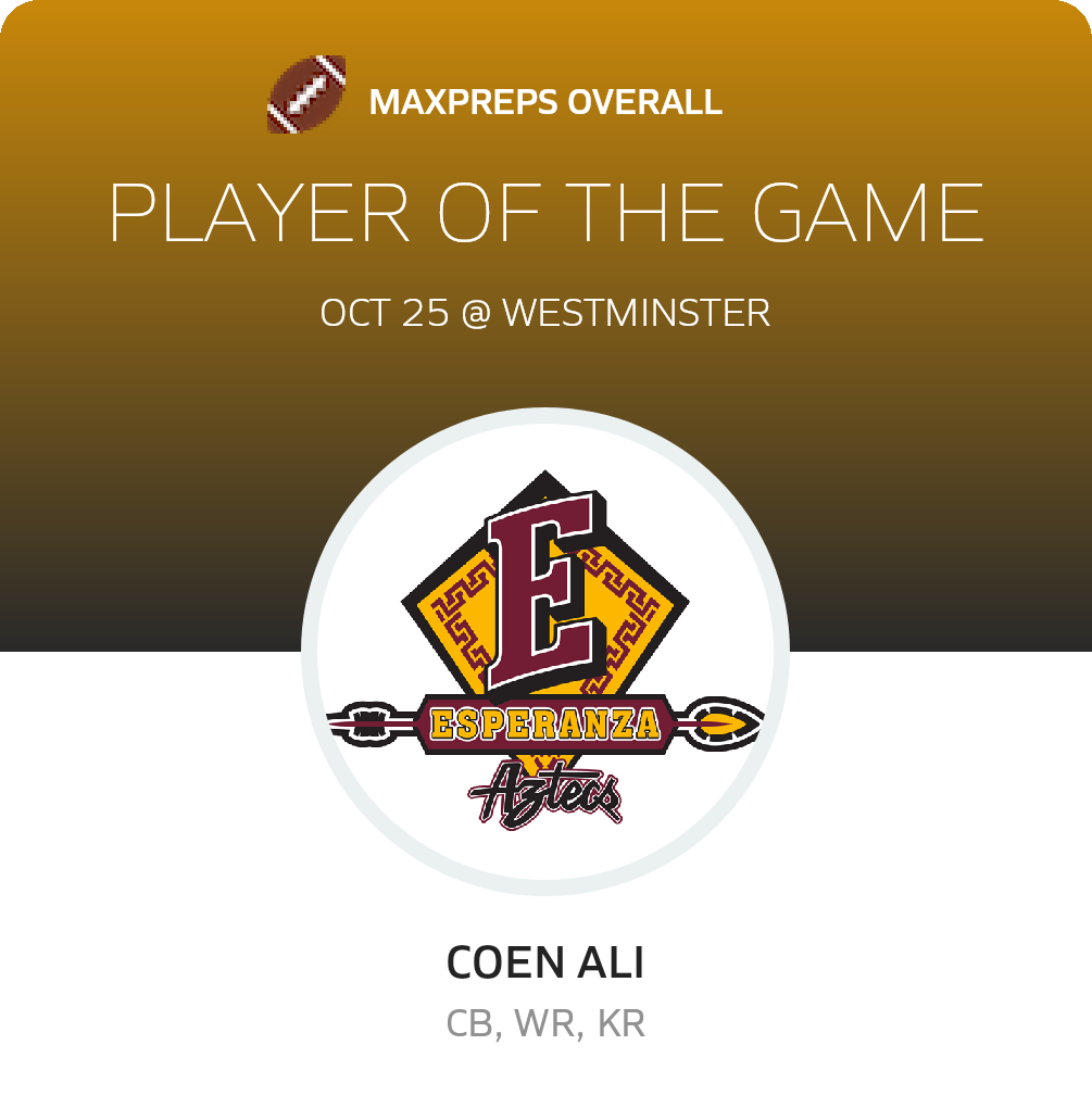 Player of the Game