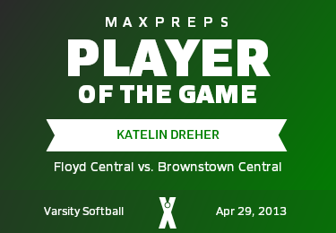 #30 Katelin Dreher Player of the Game badge