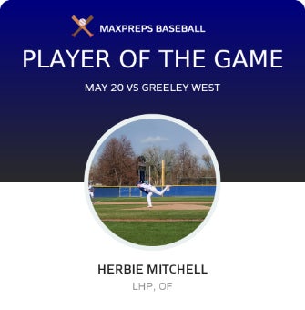 #10 Herbie Mitchell Player of the Game badge