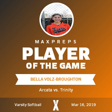 #11 B. Volz-Broughton Player of the Game badge