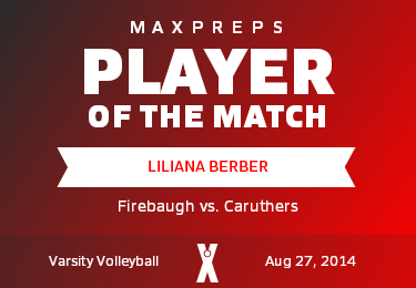 #13 Liliana Berber Player of the Game badge
