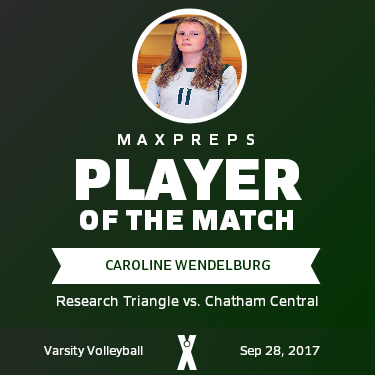 #11 Caroline Wendelburg Player of the Game badge