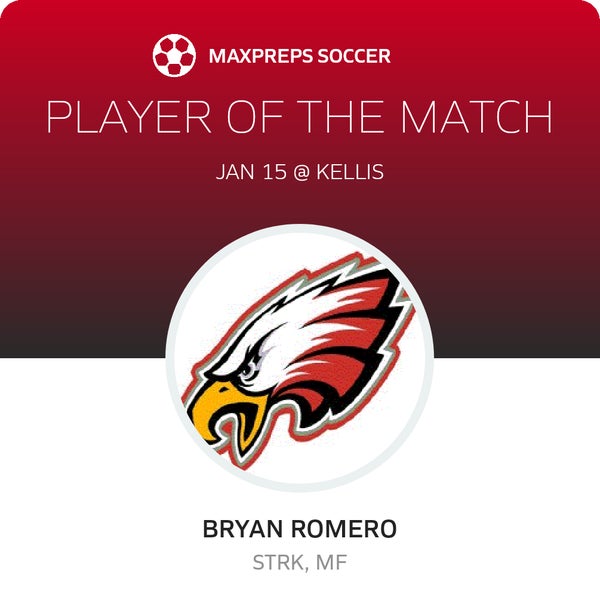 #21 Bryan Romero Player of the Game badge