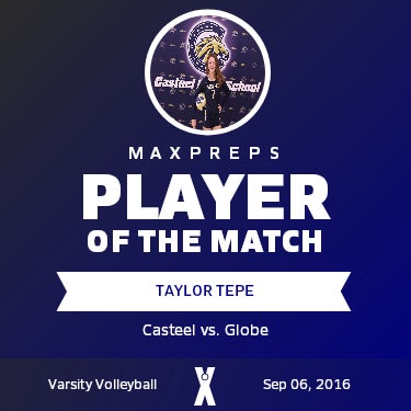 #7 Taylor Tepe Player of the Game badge