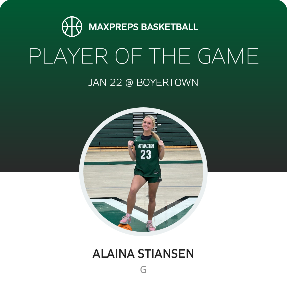 Player of the Game
