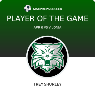#11 Trey Shurley Player of the Game badge