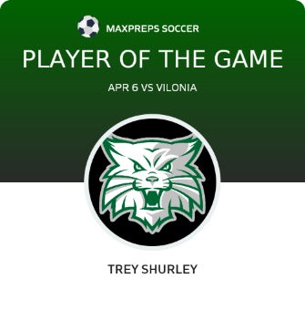 #11 Trey Shurley Player of the Game badge