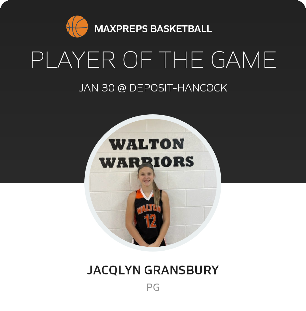 Player of the Game