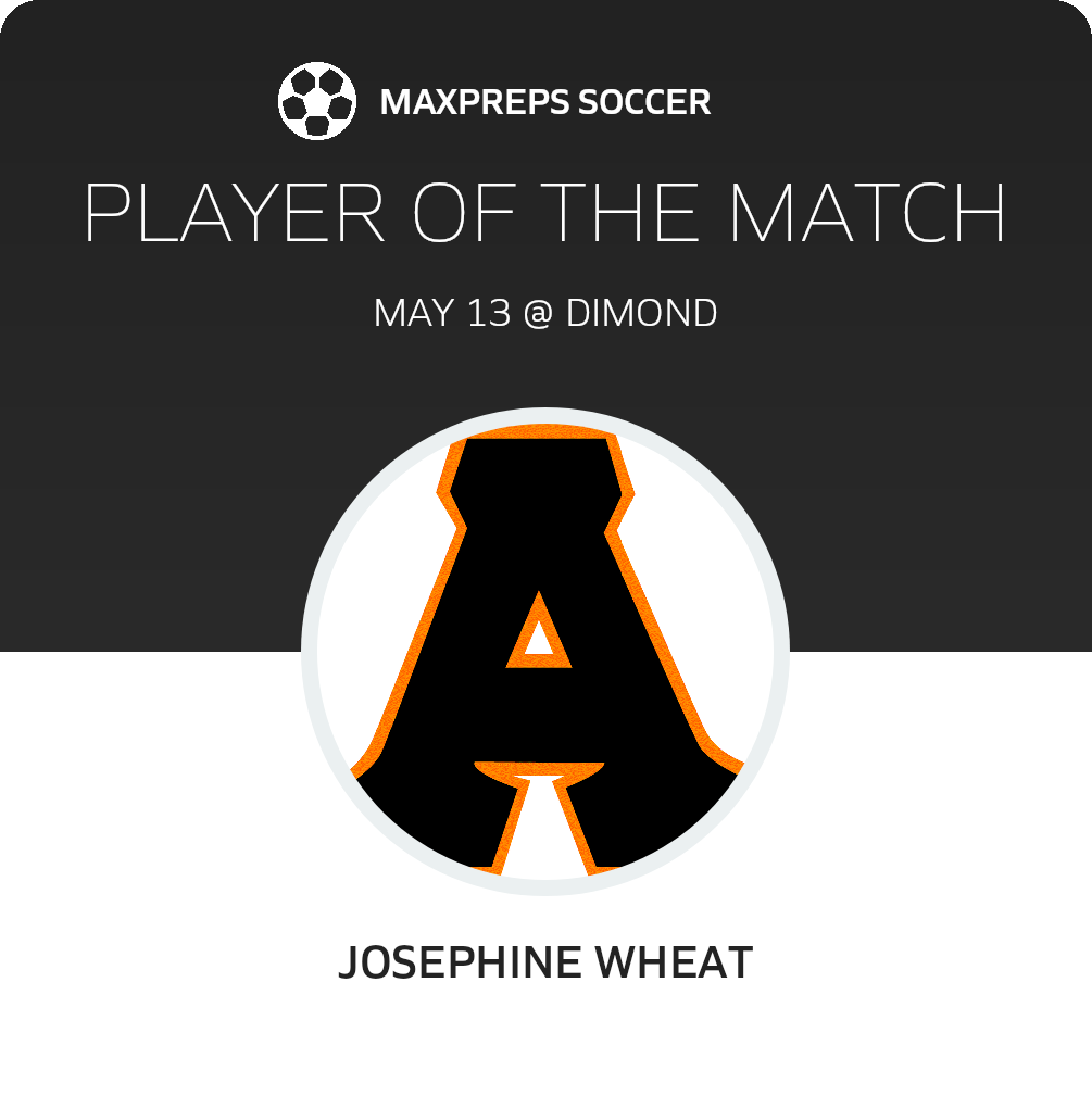#3 Josephine Wheat Player of the Game badge