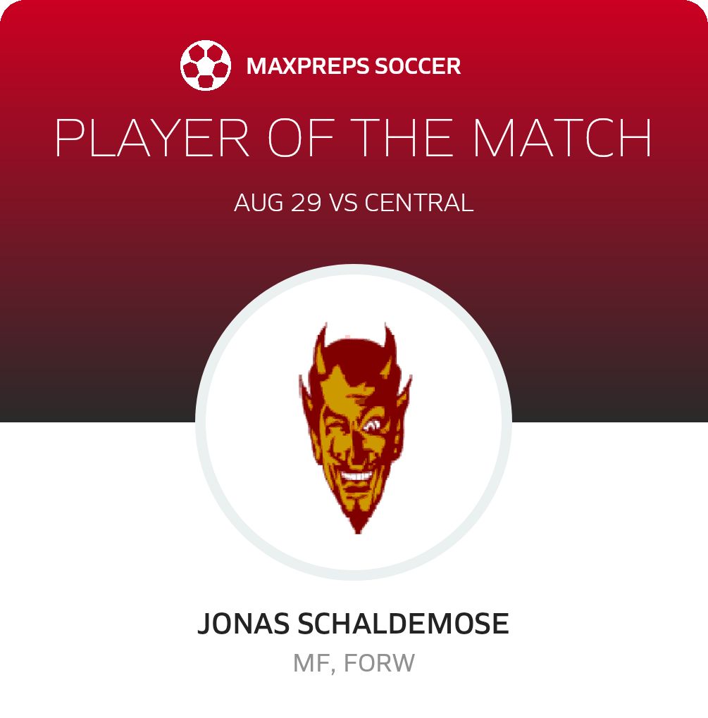 #11 Jonas Schaldemose Player of the Game badge