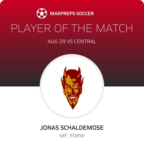 #11 Jonas Schaldemose Player of the Game badge