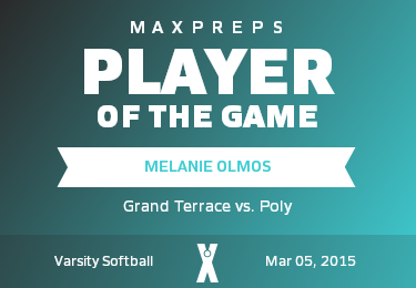 #18 Melanie Olmos Player of the Game badge