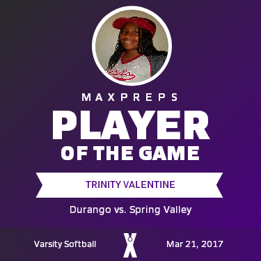 #4 Trinity Valentine Player of the Game badge