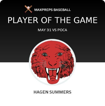 #2 Hagen Summers Player of the Game badge