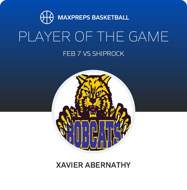#4 Xavier Abernathy Player of the Game badge