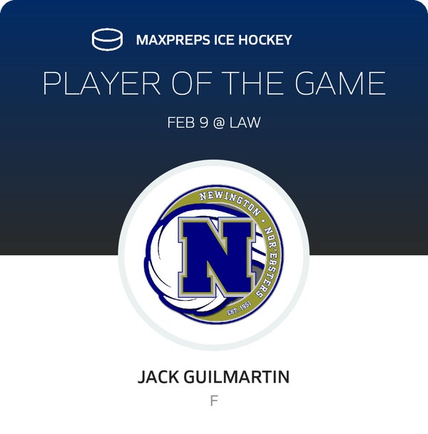 #11 Jack Guilmartin Player of the Game badge